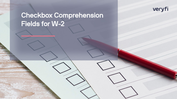 W-2 ► Checkbox Comprehension Fields