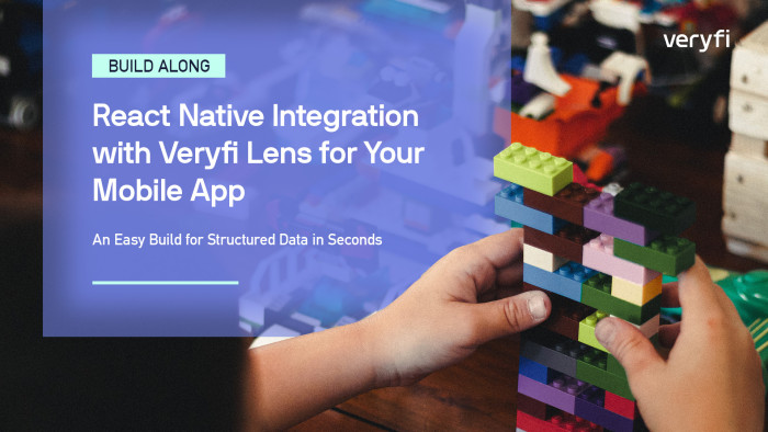 React Native Integration with Veryfi Lens