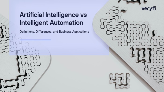 Artificial Intelligence vs Intelligent Automation